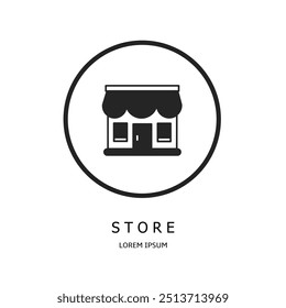 Logo vector design for business. Store logos.
