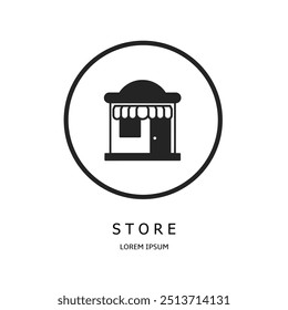 Diseño de Vector de logotipo para negocios. Logotipos de la tienda.