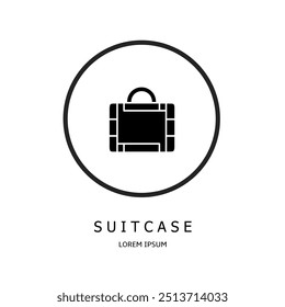 Design vetorial de logotipo para empresas. Logotipos da mala.