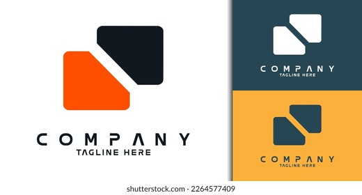 Logo-Vektordesign, geeignet für Firmenlogo, Firmenlogo und Markenidentität