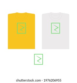 Logo vector for design t shirt concept