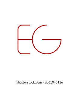eg logo vector design template