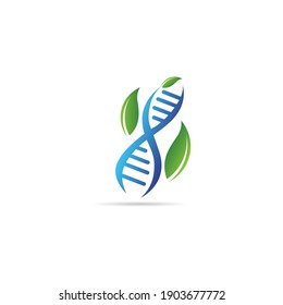 logo vector DNA health design template