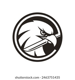 Logo Vector for Eagle Knife