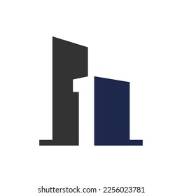 Logo vector for first building