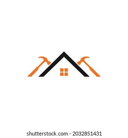 Logo vector for house contruction
