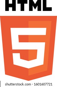 Logo Vector HTML 5 low nodes, high performance