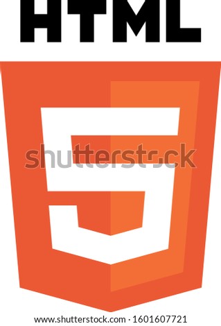 Logo Vector HTML 5 low nodes, high performance