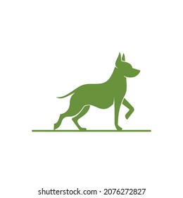 Logo-Vektorgrafik für Jagdhund