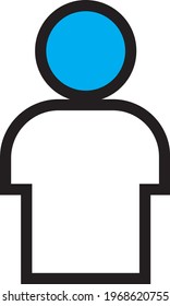 Logo- und Vektorsymbol-Account