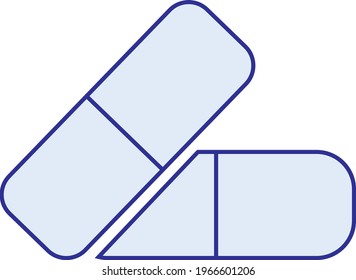 logo and vector icon Antibiotics