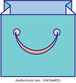 logo and vector icon Bag ecommerce
