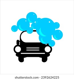 Logo, vector icon of car wash service