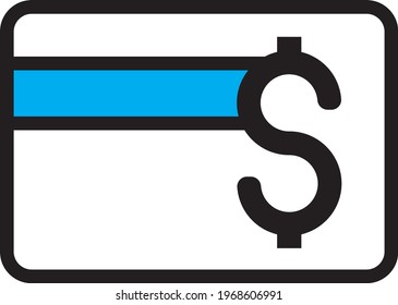 logo and vector icon Credit card