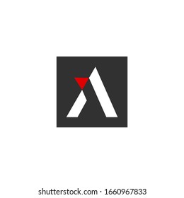 A logo vector icon download template