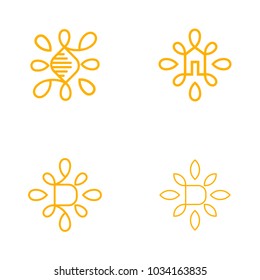  logo vector icon illustration collection
