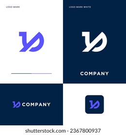 Diseño de Ilustración de Icono del Vector con logotipo UP
