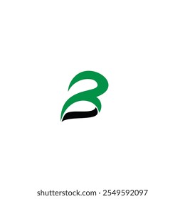 logo vector icon initial R green design technology