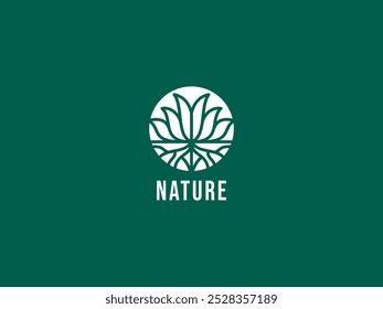 logo and vector icon with outline combination looks more aesthetic. This image is related to the beauty of nature.
