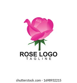 logo vectorial icono rosa
