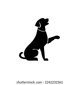 Logo, Vektorgrafik von Symbolhund