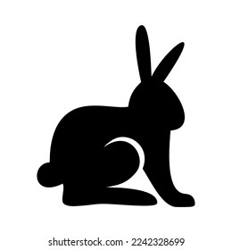 Logo vector illustration of rabbit