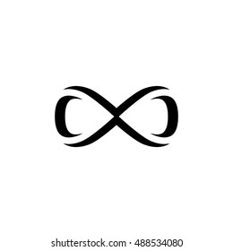 logo vector  infinito positive negative