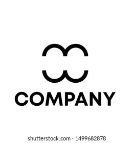 logo vector initial M icon design