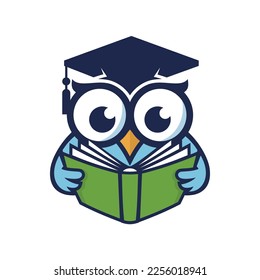 Logo vector for Learning owl 