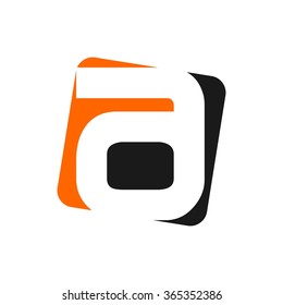 logo vector of letter A.
