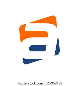 logo vector of letter A.