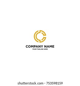 logo vector letter C abstract