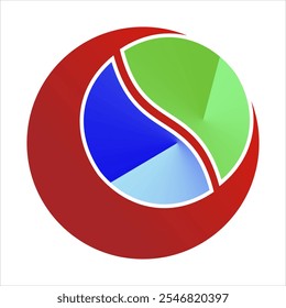 Vector de logotipo con la letra O adecuado para empresas