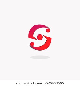 logo vector, Letter S logo icon design template elements