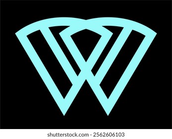 Logo vector with letter W suitable for activities and production names