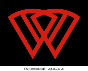 Logo vector with letter W suitable for activities and production names