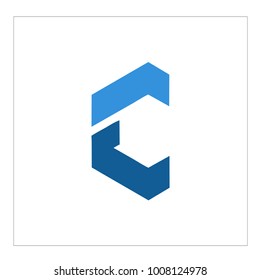 logo and vector letters c