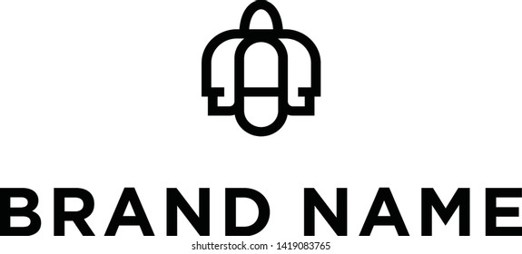 logo vector line tortoise logo icon