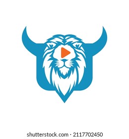 Logo vector for lion play