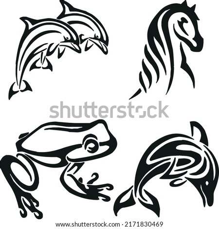 Logo Vector Materials,Temporary Tattoo Free,Animal Tattoo Design 