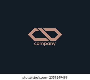 Logo Vector Minimal C and D Professional template