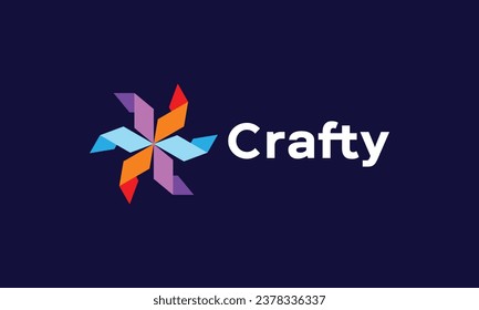Tecnología de minimalismo de concepto de diseño minimalista de círculo de diseño con logotipo