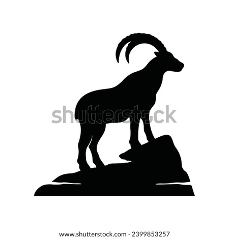 Logo Vector for Mountain Goat
