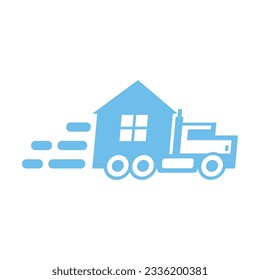 Vector de Logotipos para el Hogar de Auto Mover