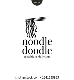 Logo Vector Noodle Shop Restaurants Vector Stock Vector (Royalty Free ...