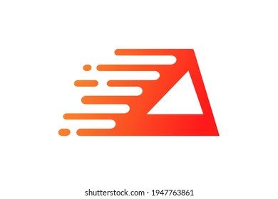Ein Logo. Vektorlogo auf weißem Hintergrund
