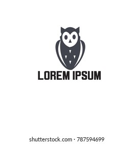 Logo vector owl
