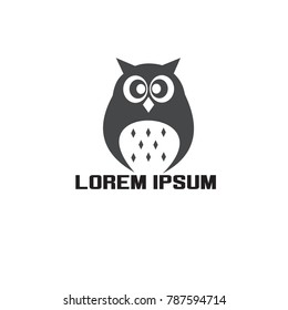 Logo vector owl