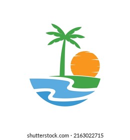 Logo Vector for Paradise Beach