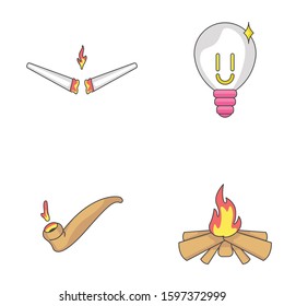 Logo Vector Pastel Colour Editable vector for company profile Funny Logo Icon Simply Fun